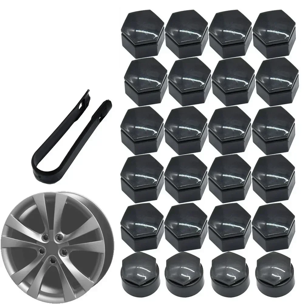 24PC 22mm Car Wheel Nut Cap Tyre Hub Protection Covers For Opel Insignia Insignia 2010-2017 Exterior Decoration