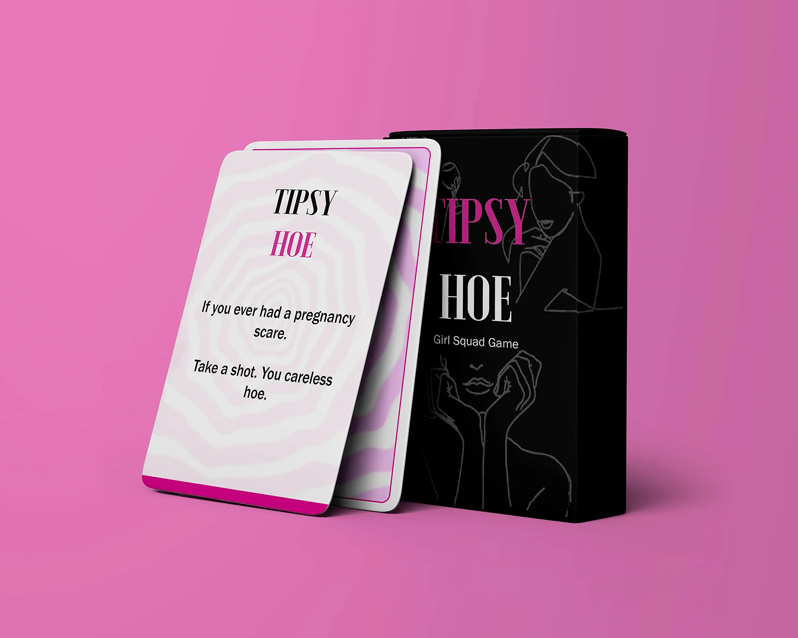 لعبة Tipsyhoe A Girls Night Game - لعبة حفلة توديع العزوبية الليلية - ألعاب الشرب - لعبة الحفلات - بطاقة ألعاب بطاقة الشرب