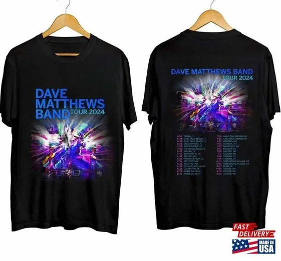 Dave Matthews Band 2024 Tour Shirt Fan Concert Classic T-Shirt