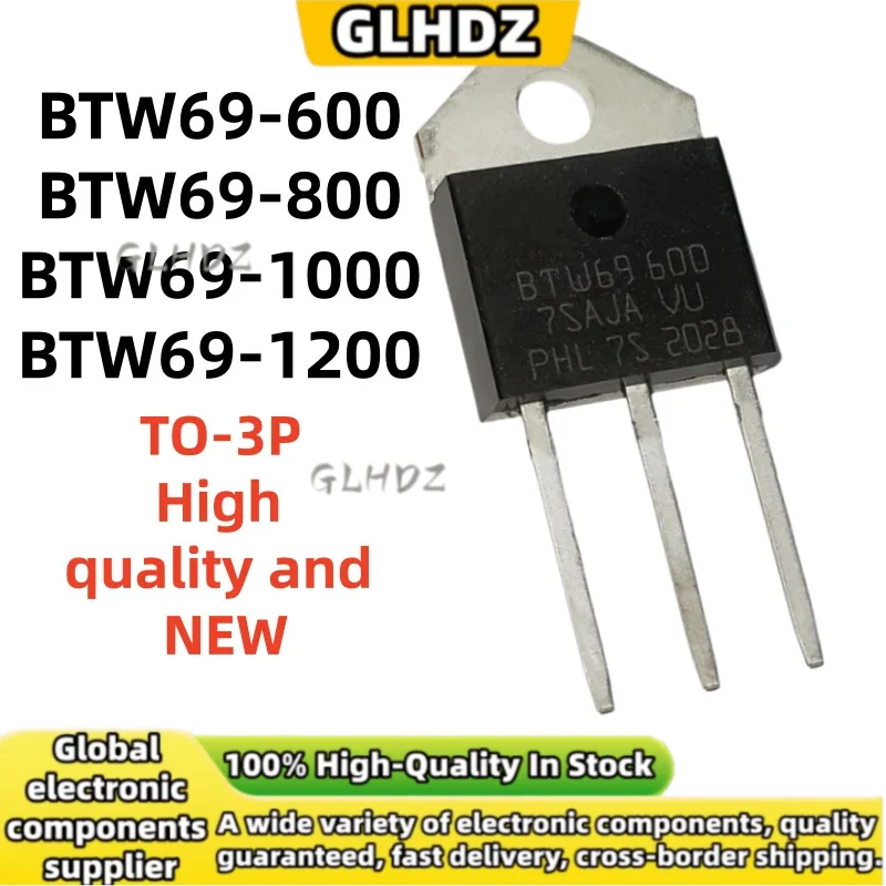 5PCS-10PCS/LOT BTW69-600 BTW69-800 BTW69-1000 BTW69-1200 TO-3P brand new in stock