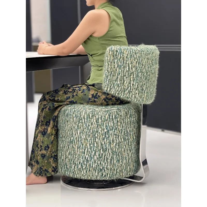 

Rotating dressing chair, Nordic designer creative makeup stool