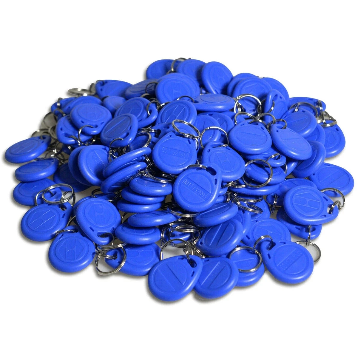10/50/100pcs T5577 Rewritable 125KHz RFID Key Fob Copy Writable Rewrite Duplicate RFID Tag Proximity Token Keyfobs Can Copy Card