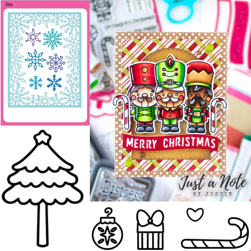 Geschenk A Cool Friend Stempel 2025, neue Metall-Stanzformen für DIY Scrapbooking, Basteln, Maker, Fotoalbum-Vorlage, handgefertigte Dekoration