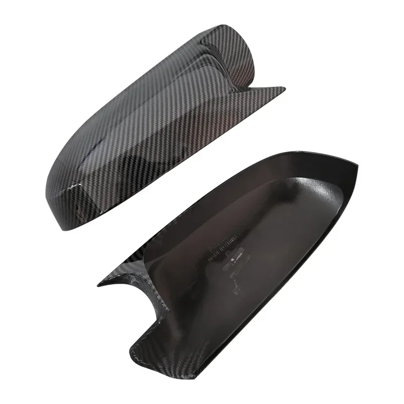 ABS Carbon fiber style add-on type car side door mirrors cover auto rearview mirror capS for Audi A4 A5 B8 A3 8P A6 C6 Q3