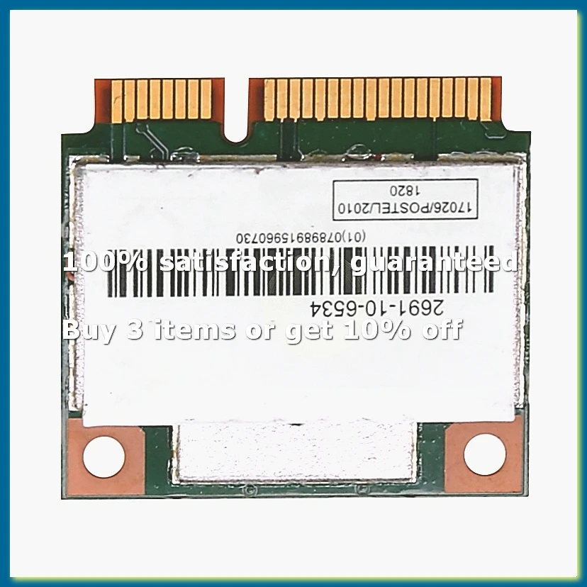 Wireless Network Card Atheros AR9832 AR5BHB116 2.4/5 GHz Single-Chip 300 Mbps 802.11N MINI PCI-E Wireless Card WIFI