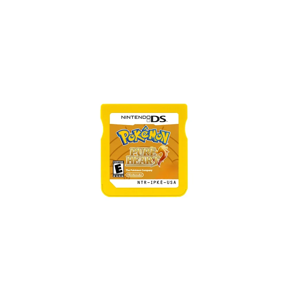 Pokemon Series NDS Game Cartridge Pokemon Oriental Beast Heart Gold United States Version English Game 2024 New Version