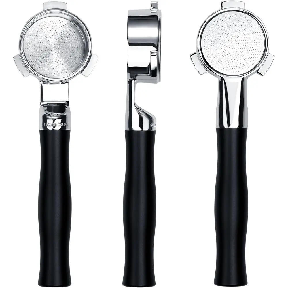 

Бездонный портафильтр Unibody 54 мм со встроенной прецизионной корзинкой, подходит для кофемашин 54 мм, 18–22 г, размер отверстий 0,28 мм