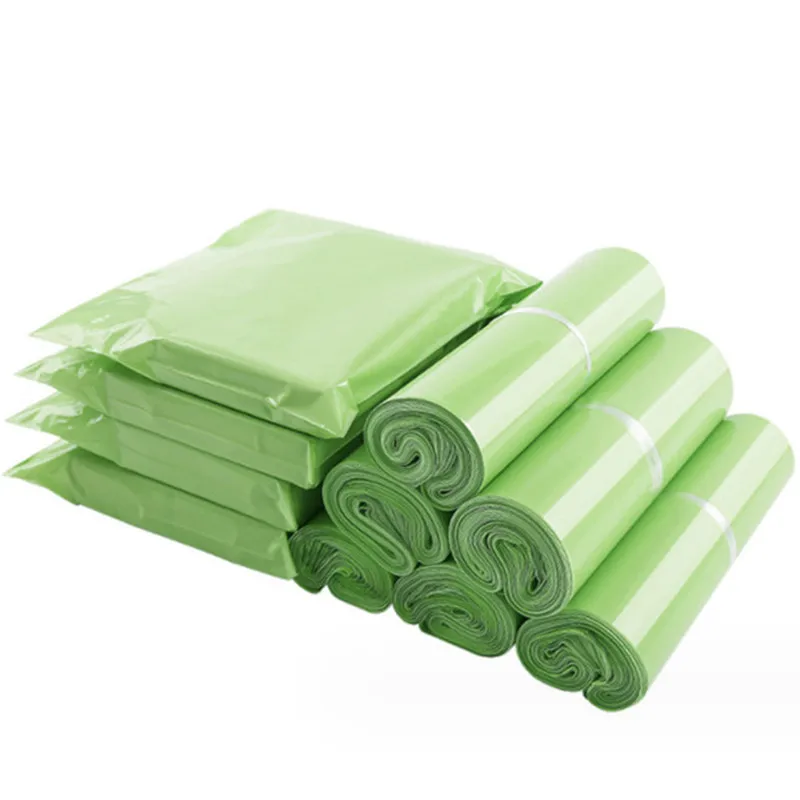 50PCS/100PCS Avocado Green Plastic Mailing Packaging Bag Poly Mailer T-shirt Skirt Jacket Wedding Box Shipping Express Pouches