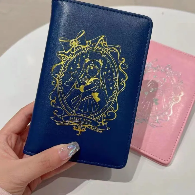 Sailor Moons Passport Wallet - Premium PU Leather Cute Anime Print Travel Document & Boarding Pass Organizer Women & Anime Fans view 4