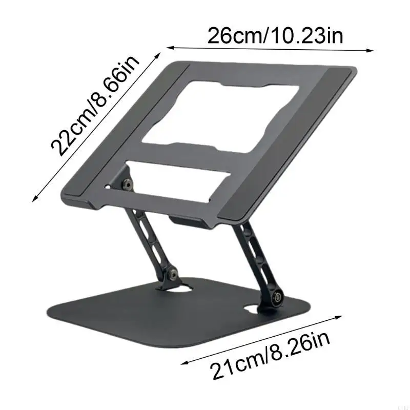 デスクのラップトップスタンド調整可能な高さラップトップラックデスク調整可能な高さk1kf