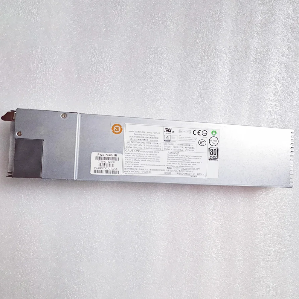 Suitable For Servers PWS-742P-1R 850W