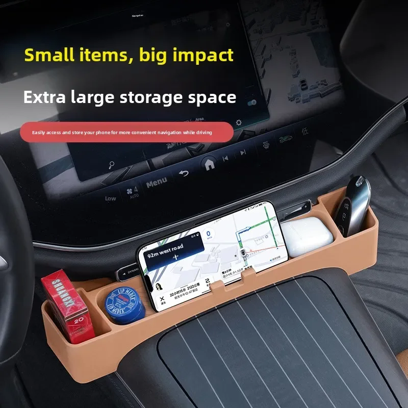 for Benz E-Class W214 E200L E260L E300L, 24-26 Durable Anti-rattle Silicone Console Storage Box  4 Styles, Car Interior Parts