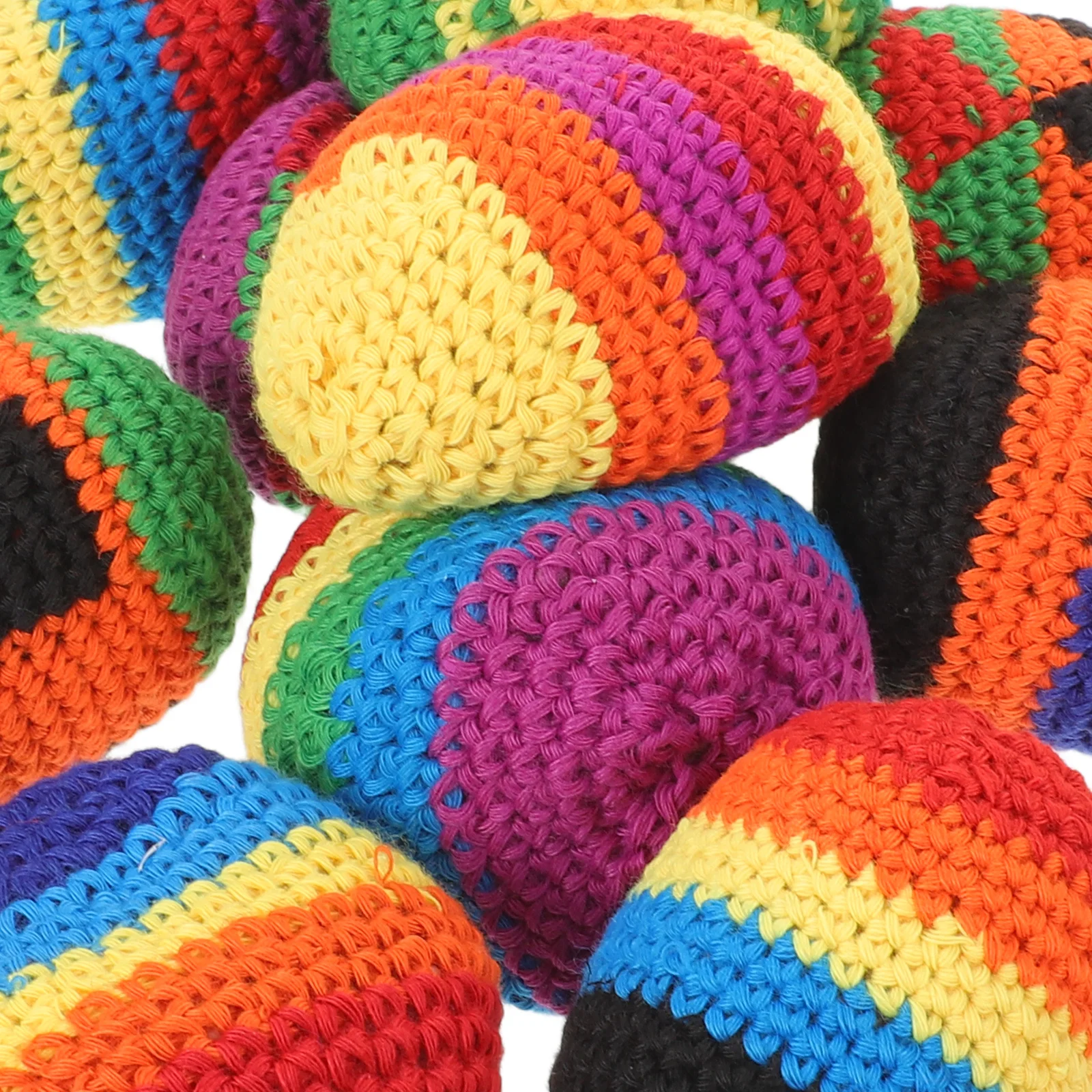 12個入り マルチカラー ジャグリングボール 手編み ウール糸 ソフト 投げゲーム 子供 室内 屋外用 おもちゃ ビーンバッグセット