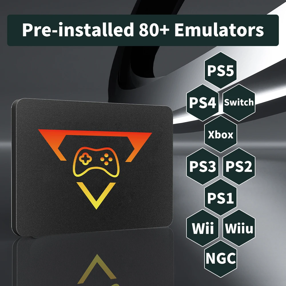 1TB Retro Gaming SSD Video Gam - огляд і ціна Retro Gaming Emulator Pc
