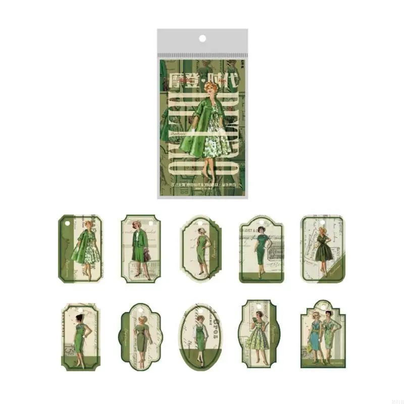 M5TB 30pcs Retro ScrapBooking Sticker