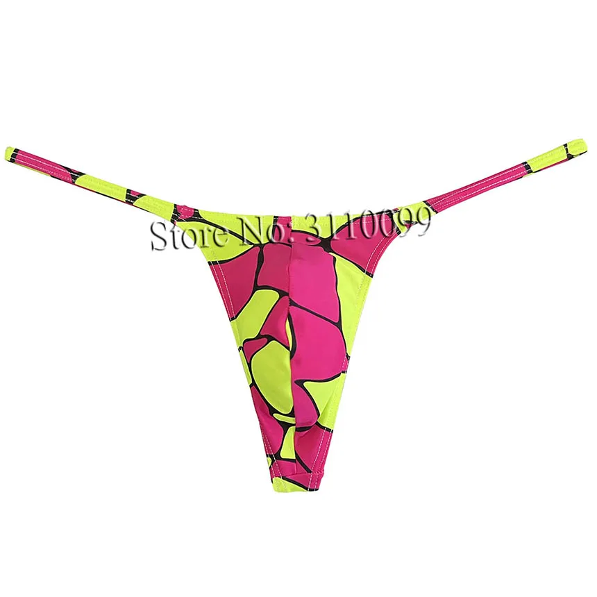 Men‘s Posing Thong Micro Bikini Swim Tangas Pouch G-string Lingerie Underwear