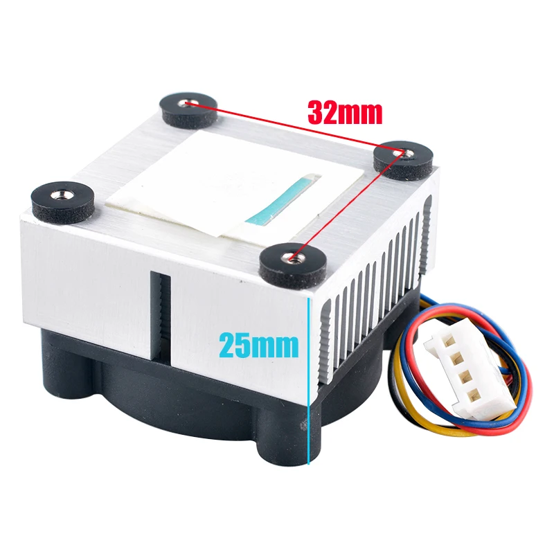 Ventilateur de refroidissement 124010-DM1, 4cm 40mm 40x40x10mm DC12V 0.10A 4pin 6000 pliable, refroidisseur pour carte mère CPU