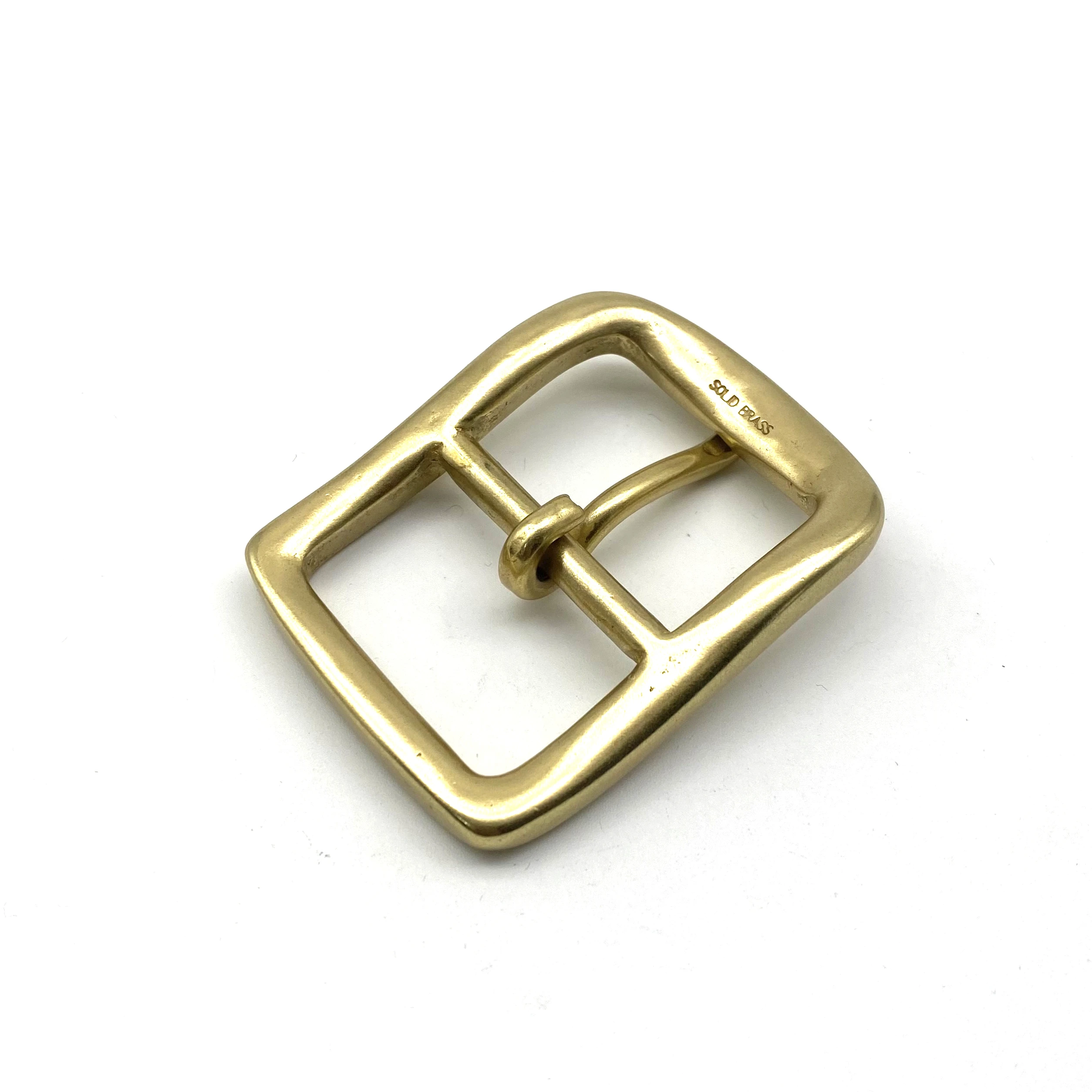 Brass Pin Buckle Leather Craft Belt Buckles