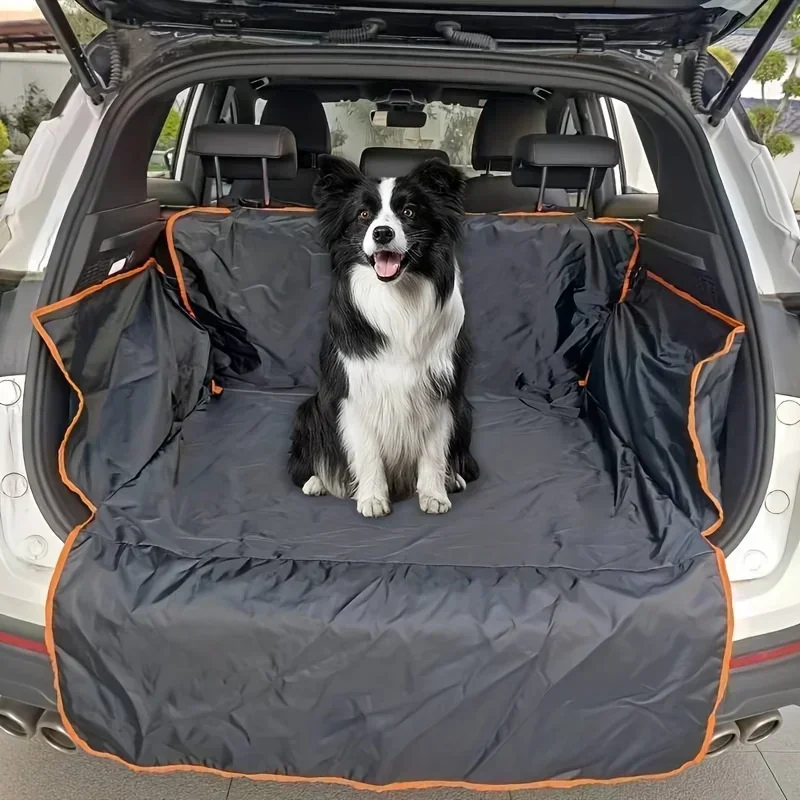 Pet SUV Cargo Liner Dog Car Cushion Waterproof Trunk Seat Cover for Back Cargo Area Universal Large Dog Cat Anti-dirt Cushion