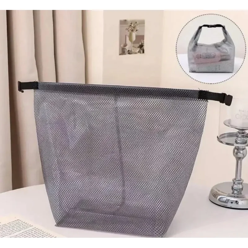 Waterproof Drawstring Storage Bag, Large‑capacity Unisex Swim Toiletry Bag, Portable Sack for Gym Laundry, Bathroom Toiletries