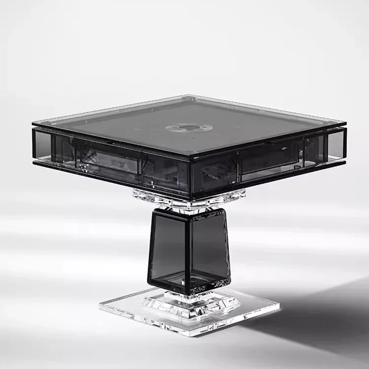 Automatic Mahjong Machine Club Game Room Family Table Multi-Functional Acrylic Mahjong Table