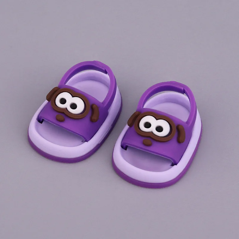 【Only Shoes】Cute Mini Doll Shoes Suitable for LABUBU 10cm&15cm Accessories, Cotton Doll Accessories image 3