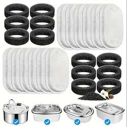 8/12/16/24pcs Cat Water Fountain Filters for 108Oz/3.2L Adjustable Water Flow Pet Water Fountain Cat Fountain Accessories