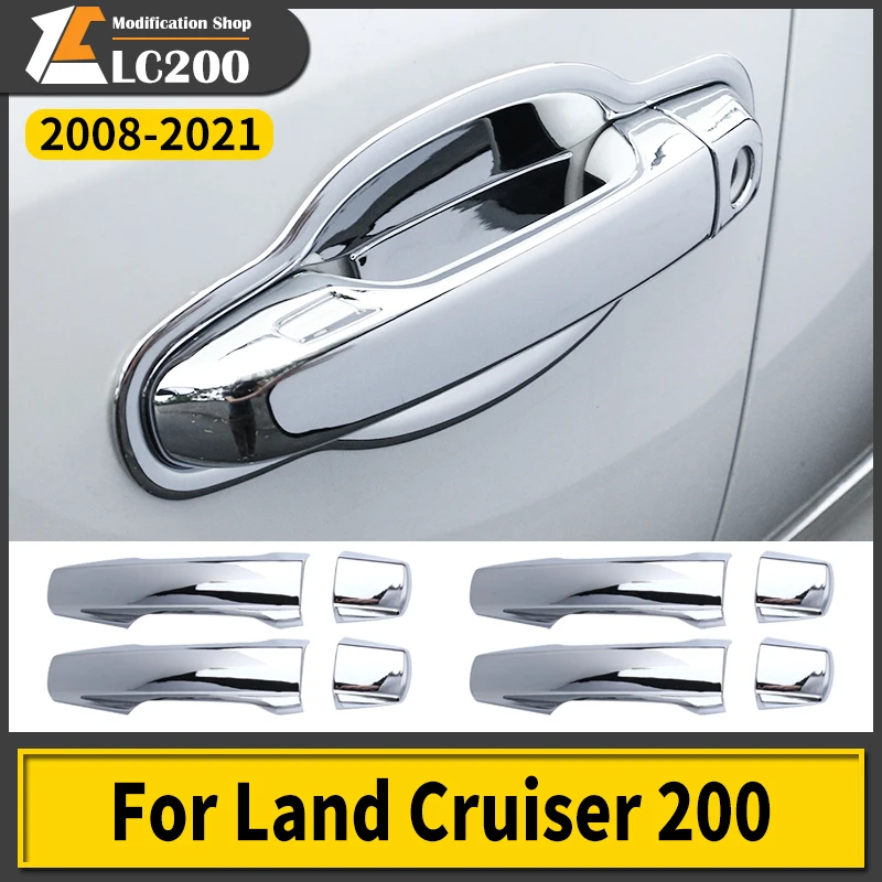 For 2008-2021 Toyota Land Cruiser 200 Modification Accessories Outer Door Handle Protection LC200 Prevent Scratches