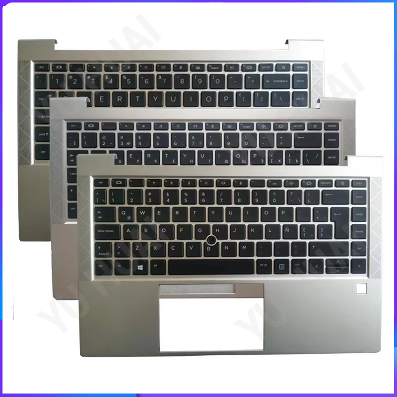 

НОВИНКА ДЛЯ HP EliteBook 840 G8 745 845 G7 Русский/США/Великобритания/латинский/испанский чехол для ноутбука, упор для рук, чехол M07090-001 M36312-001