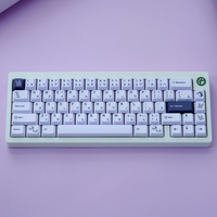 1 Set GMK Lavender Keycaps PBT Dye Sublimation Key Caps 7U Split Spacebar ISO Enter Cherry Profile Keycap For GH60 GK64 Keychron