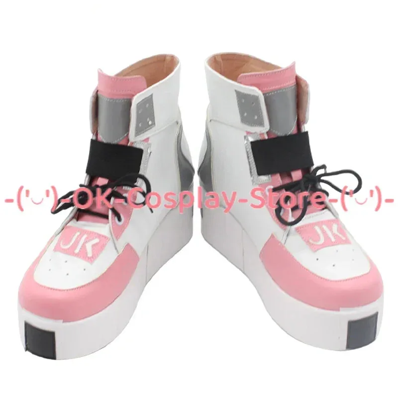 DY20 [حسب الطلب] أحذية جاكال التأثيرية عالية الكعب NIKKE آلهة النصر أنيمي لعب الأدوار الدعائم حفلة الهالوين كرنفال بولي Leather الجلود B