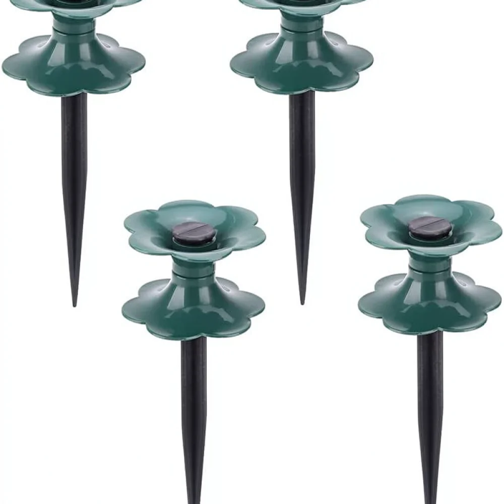 Water Pipe Protector Guide Spike Garden Irrigation Tool Lawn Hose Holder Durable Plastic Yard Watering Gear