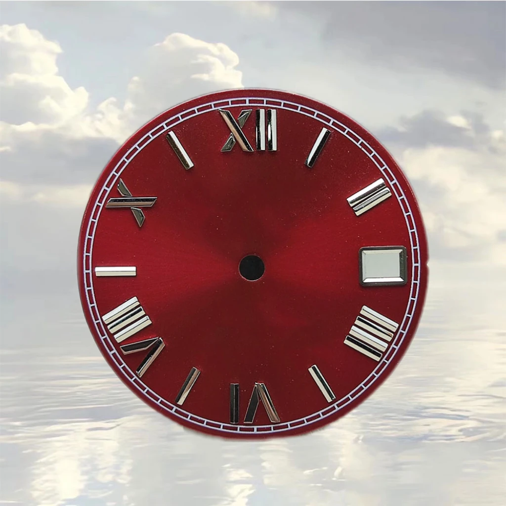 Caixa de relógio nh35 36mm/39mm 904l aço inoxidável para datejust oyster nh35 nh38 nh36 movimento vidro safira 28.5mm peça de mostrador