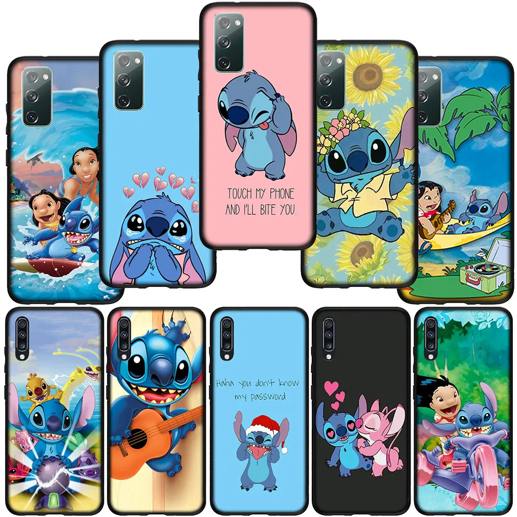 Lilo Stitch funny cute cool Phone Cover Case for Motorola Moto G9 G30 G50 G60 G40 G52 G41 G42 G22 G71 E32 E7 G100 G Soft Casing