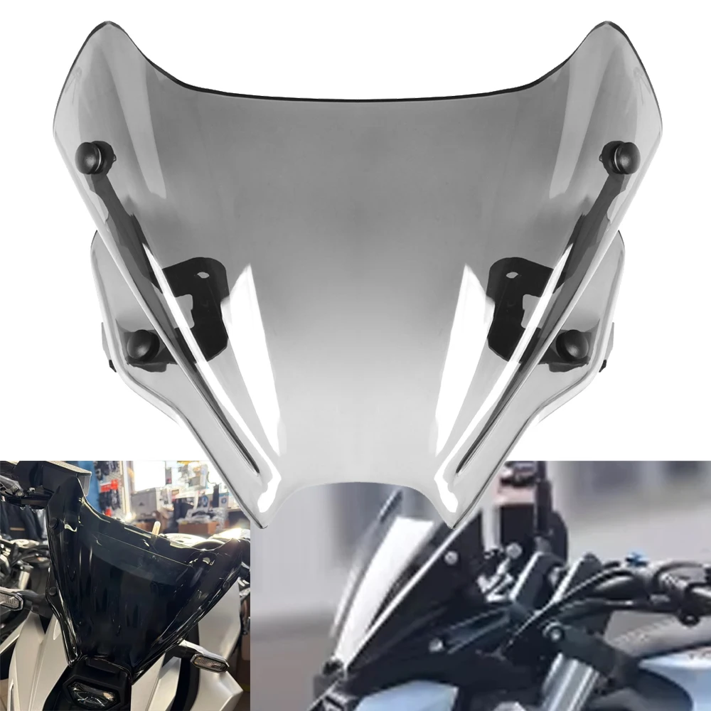 

Motorcycle Windshield Windscreens For Suzuki GSX-8S GSX8S GSX 8S 2023 2024 2025 Wind Deflector Sports Touring Visor Accessories