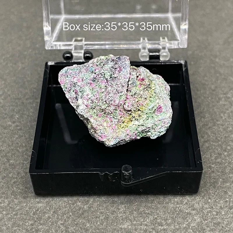 100% Natural Red and Green Monet Garden Stone Mineral Specimen Healing Crystal Gemstone Collection - view 2