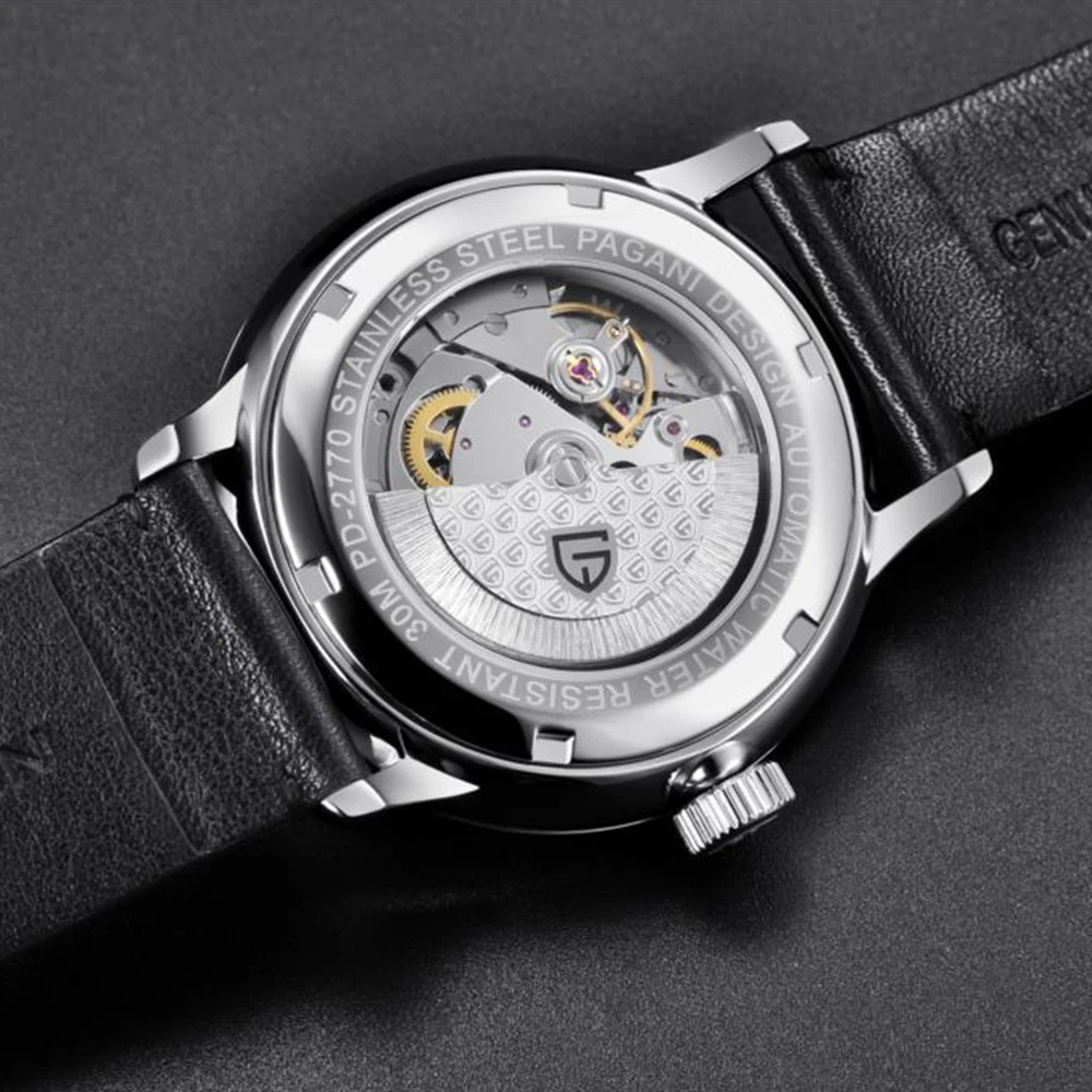 PAGANI Design 2022 Men Automatic Mechanical Watches Sapphire Stainless Steel Waterproof Seagull 2813 Watch Clock Montre Homme