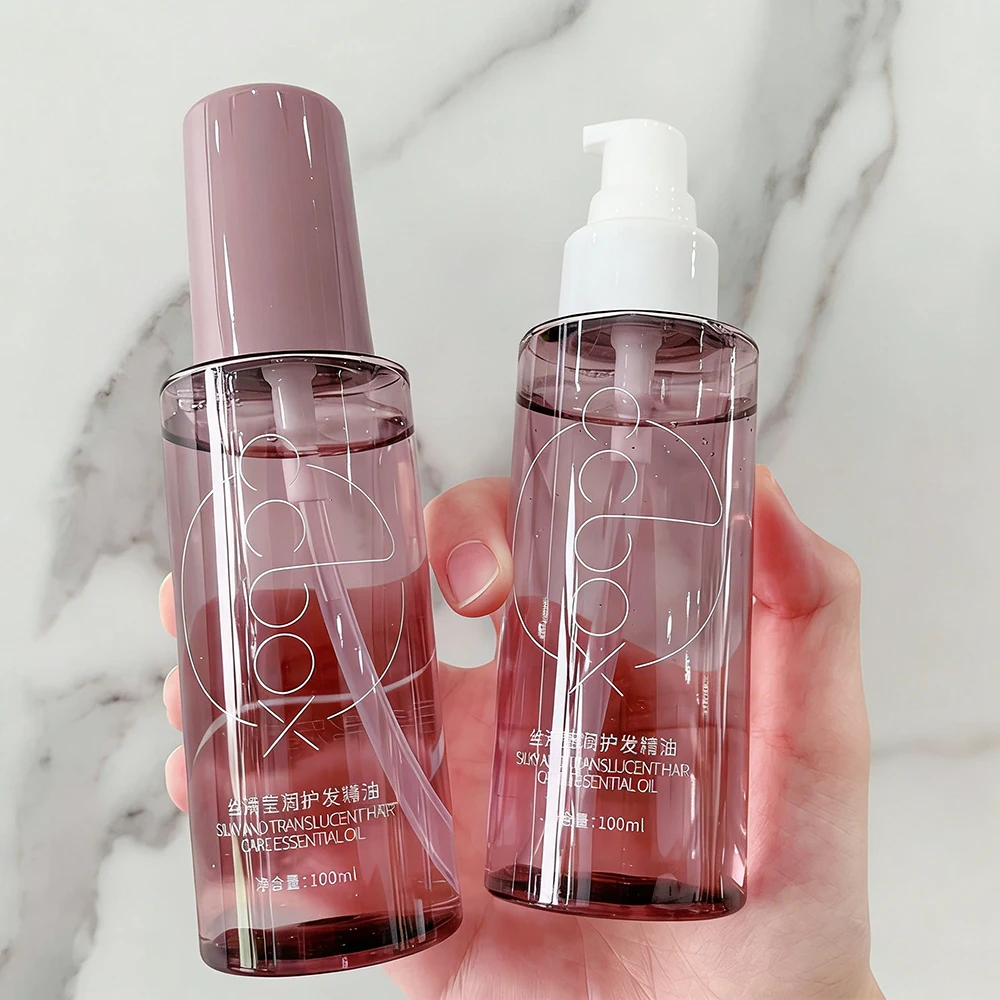 

100 мл Эфирное масло для ухода за волосами, питательное и восстанавливающее, для сухих и вьющихся волос, придает гладкость, блеск и мягкость, сыворотка для всех типов волос, 100 мл