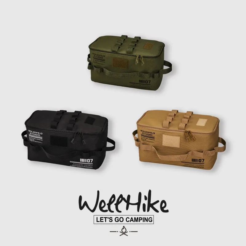 outdoor-camping-storage-bag-600doxford-cloth-multi‑compartment-handbag-for-cookware-gas-canister-lamp-travel-camping-accessories