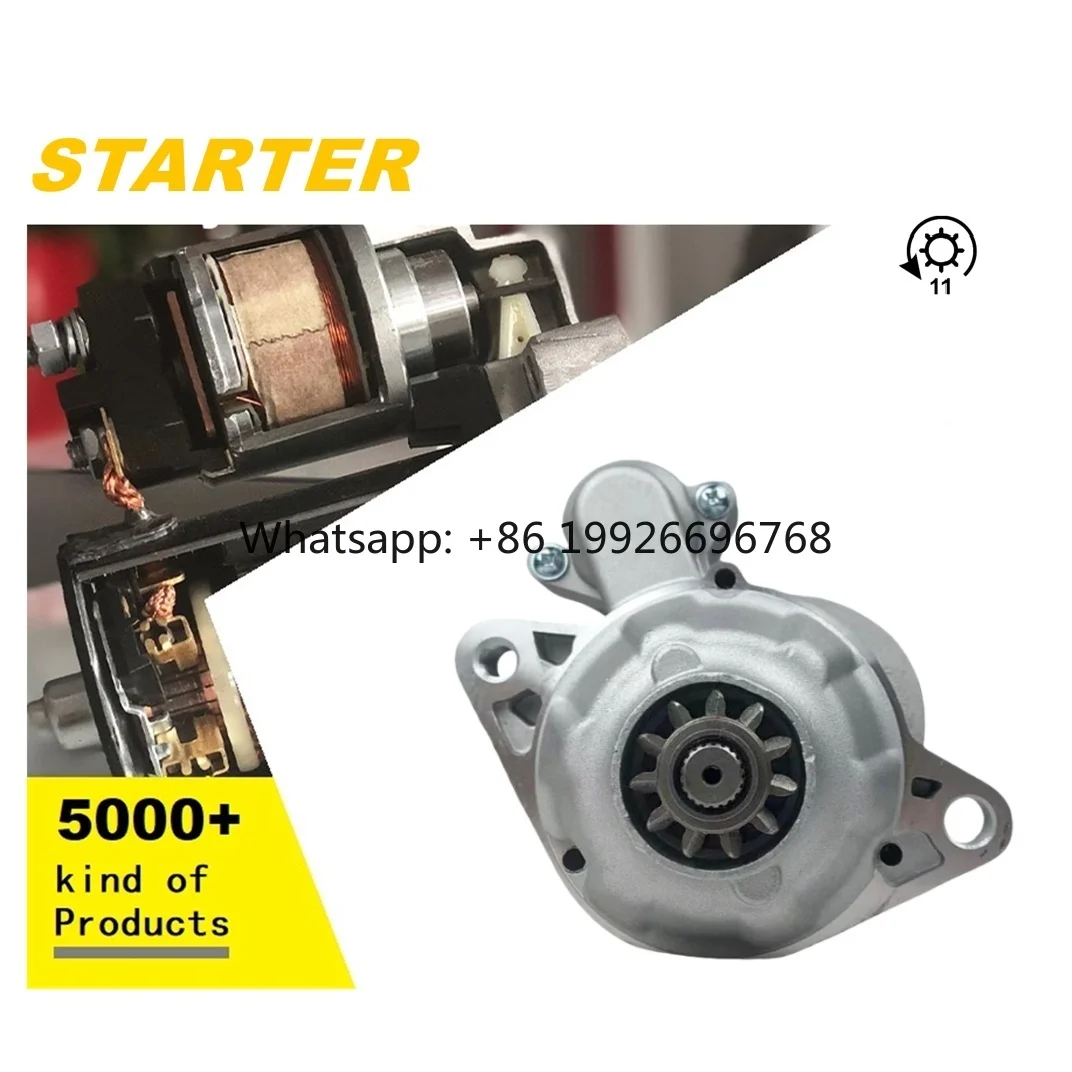 WENCHANG FORKLIFT Starter for MITSUBISHI ME037330 ME037465 ME037636 ME077048 ME077407 ME250AB M3T56085 FUSO 6D14 6D15 6D10