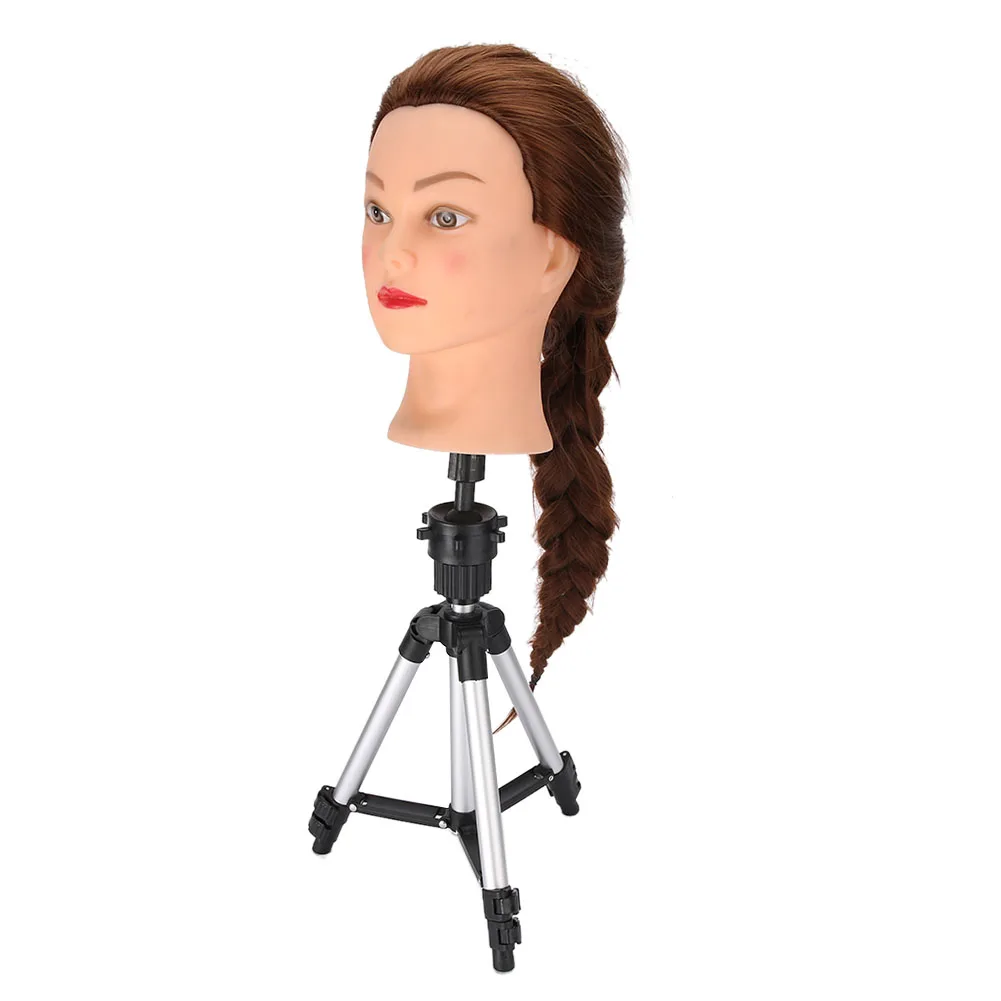 

Mannequin Head Holder Adjustable Wig Stand Hairdresser Training Clamp Hairdressing Tool(Hairdressing Tool )