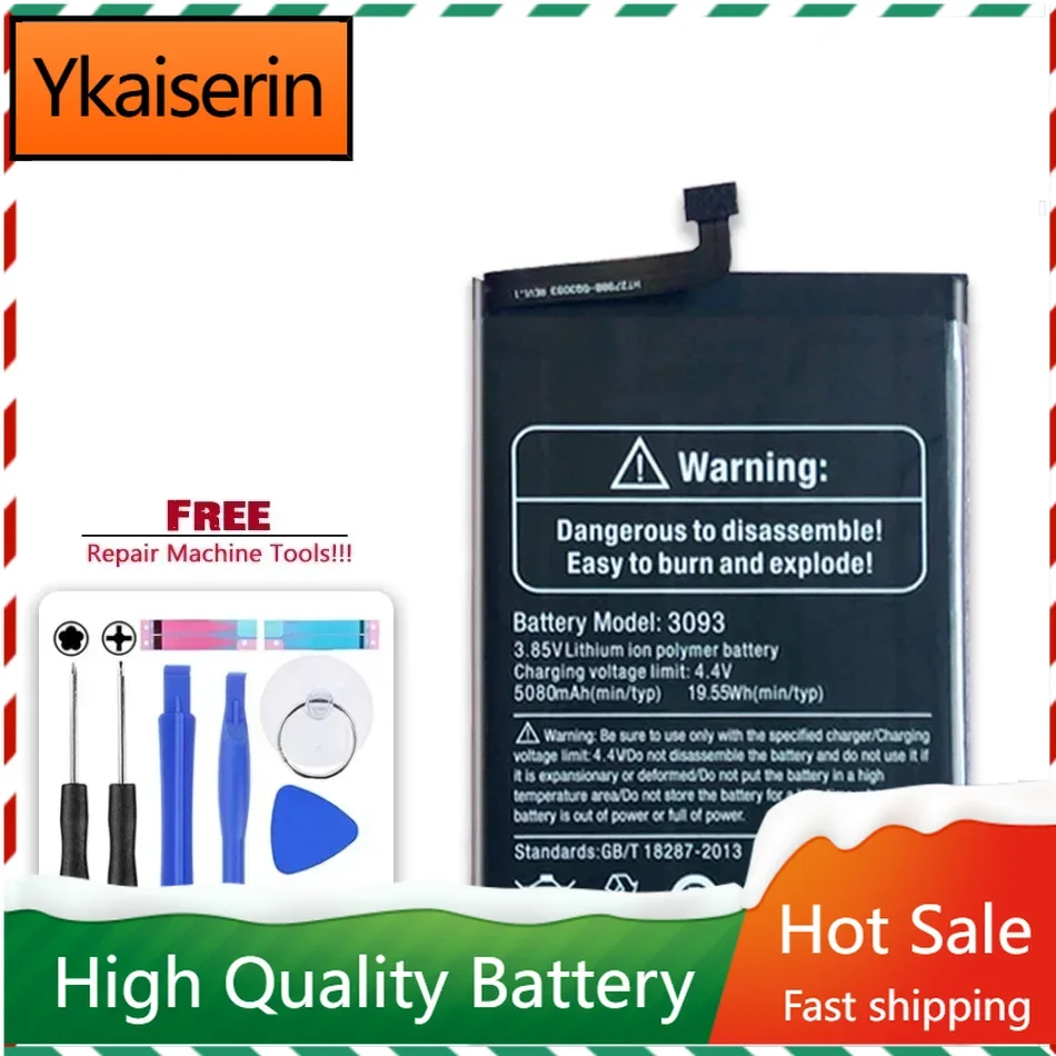 Bateria 3093 5080 mAh do baterii telefonu komórkowego Ulefone Armor X8