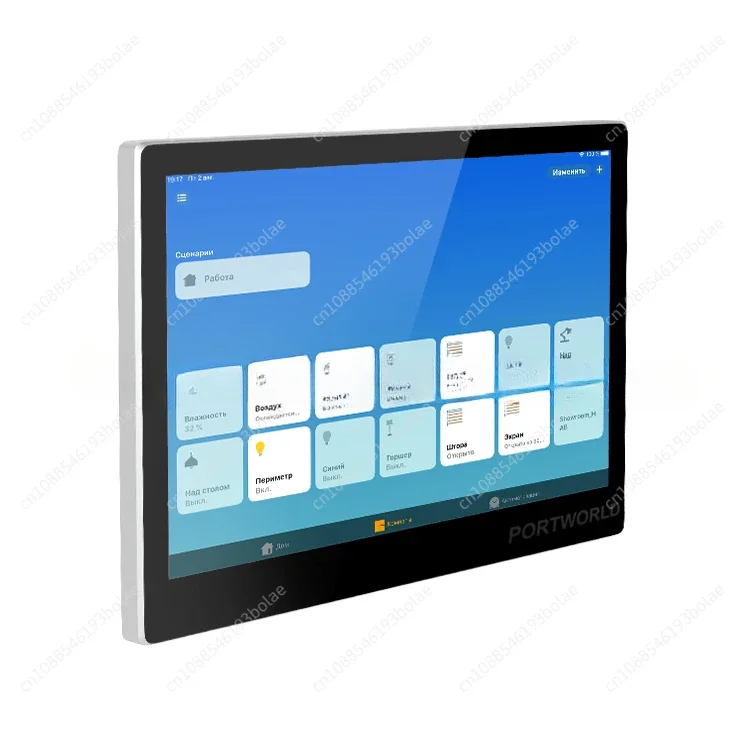 Smart 10 Inch Android 11 Os Rk3566 800*1280 Resolution  in Wall Poe Tablet Home Automation Control Panel