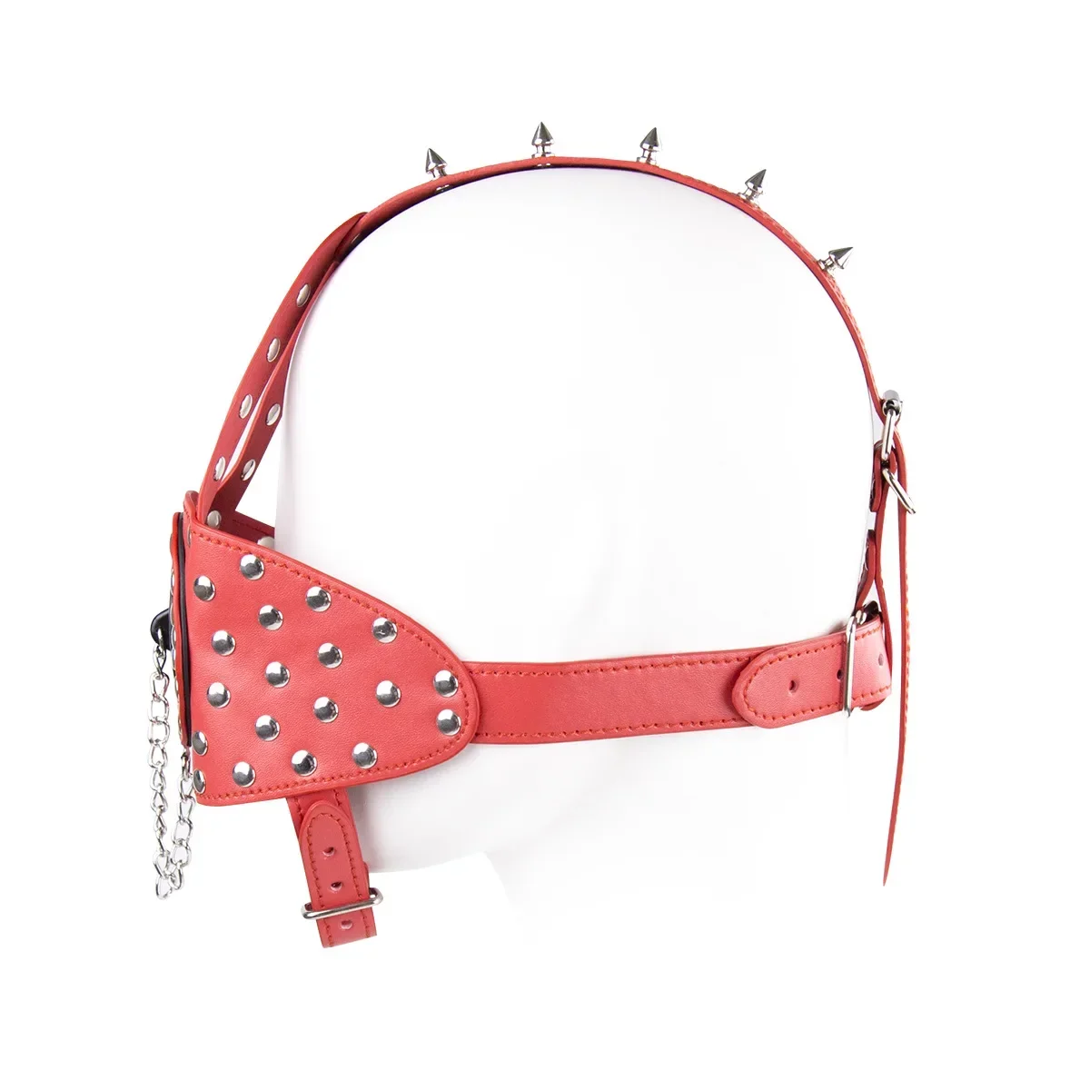 Stuffed Fetish Adults Games Sex Toy For Female Sex Products Bdsm Bondage Leather Mouth Gag O Ring Open Mouth Oral Fixation