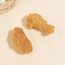 2pcs Girl's Simulated Food Fried Chicken Shaped Hair Clip Personalized Bangs Clip Women's Headwear Styling Accessories