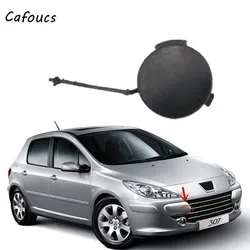 For Peugeot 307 T63 2009 2010 2011 2012 2013 Car Front Bumper Tow Hook Cover Trailer Cap