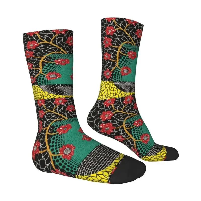 Yayoi Kusama Flowers Men Women Male Crew Socks Unisex Fun Funny Abstract Art Dress Sock