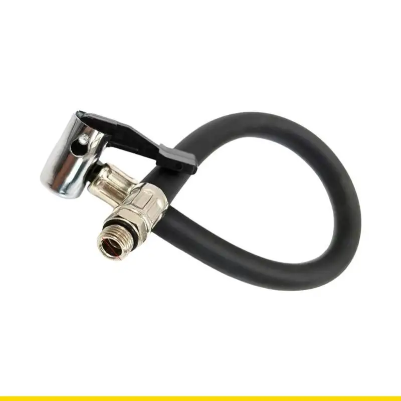 SZCH Tire Inflator Extension Hose Adapter with Quick Release, Clip On Locking Air Chuck Tire Inflation Extension Tube