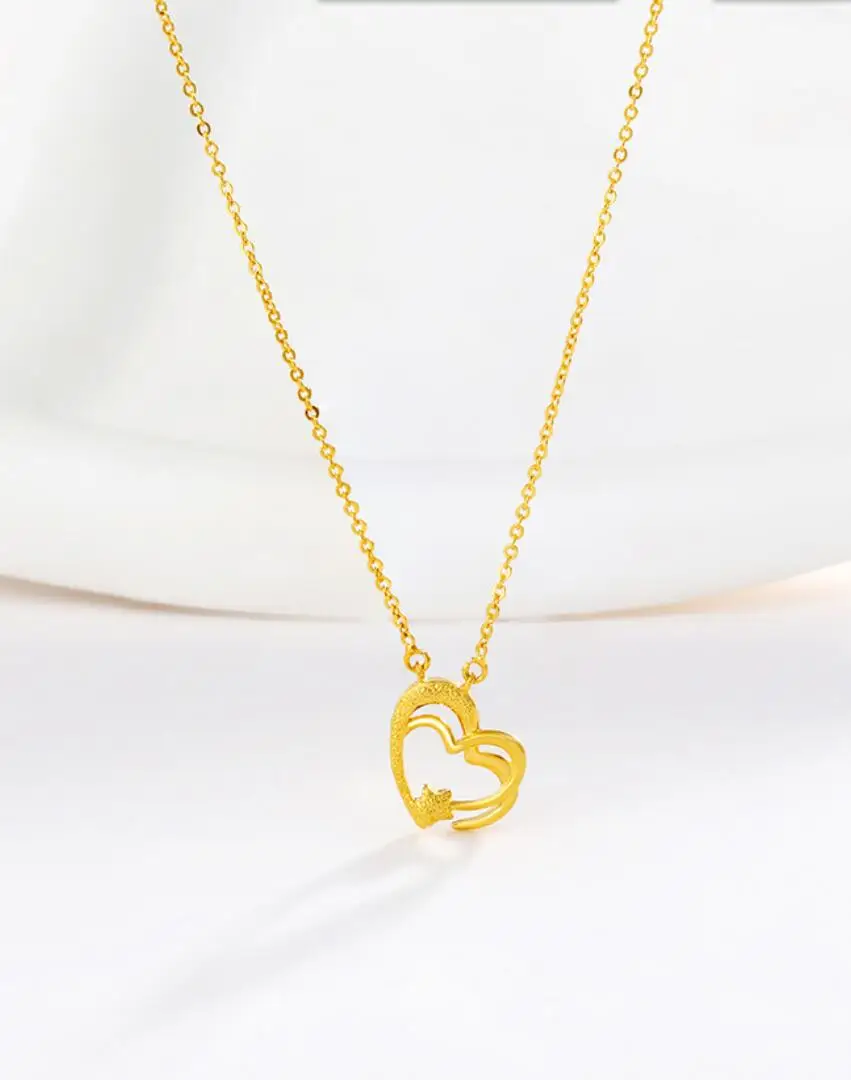 1PC  Heart Star Charm  Pendant Necklace for Women Charms Fashion  Female Vintage Jewelry F1899