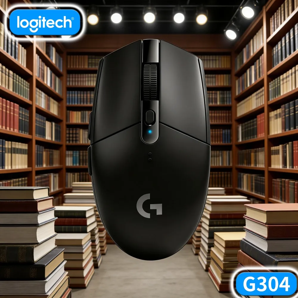 Logitech G304 LIGHTSPEED Wireless Gaming Mouse Driver‑Free Basic Function Support Windows Macos Laptop Desktop Hardware